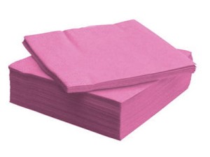 Serwetki trójwarstwowe jasnoróżowe 20 szt.