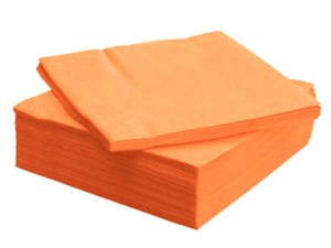 Serwetki trójwarstwowe łososiowe 20 szt.