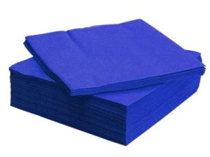 Serwetki trójwarstwowe granatowe 20 szt.