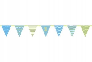 Girlanda papierowa Roczek, 1,35 m