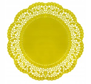 Podkładki pod talerz złote ozdobne 4 szt