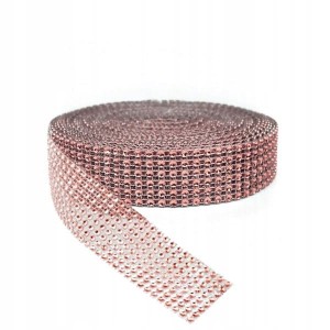 Taśma z cyrkoniami diamentowa 3 cm.