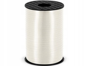 Wstążka plastikowa do balonów biała