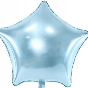 Balon foliowy gwiazda błękitna