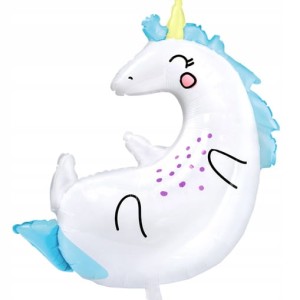 Balon foliowy jednorożec,  75cm.