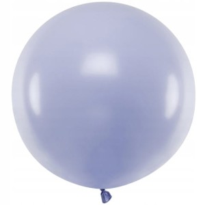Balon okrągły 1m, Pastel Light Lilac 1 szt.