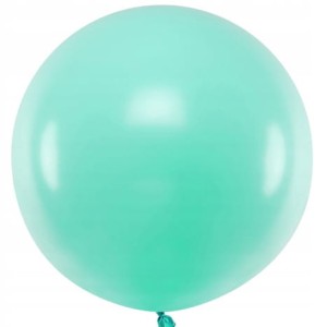 Balon okrągły miętowy 60cm