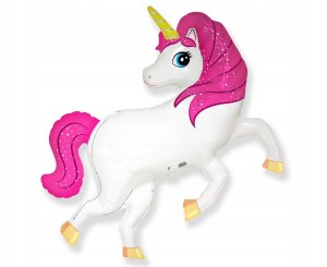 Balon foliowy, Jednorożec, 35 cm.