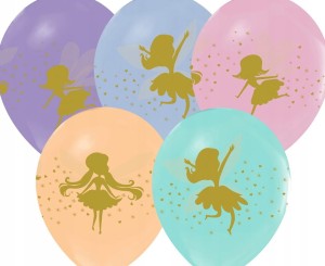 Balony kolorowe Wróżki