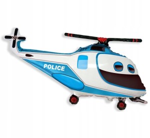 Balon foliowy Helikopter Policyjny 61cm