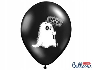 Balony duszek  Halloween 6szt 30cm