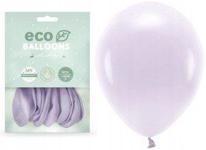 Balony Eco pastelowe Liliowe  10x