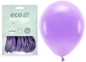 Balony pastelowe ekologiczne lawenda