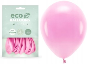 Balony Eco pastelowe różowe