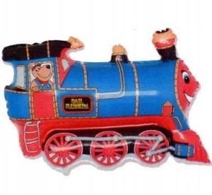 Balon foliowy Pociąg