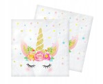 Serwetki papierowe Jednorożec  20szt.