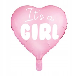 Balon foliowy serce girl