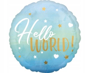 Balon foliowy Baby Boy niebieski