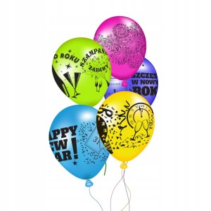 Balony mix kolorowe 25szt.