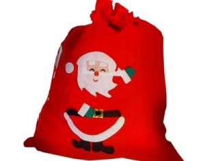 Worek na prezenty świąteczna