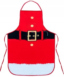 Fartuch kuchenny wodoodporny Św. Mikołaj