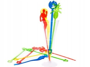 Mieszadełka koktajlowe do drinków figurki 10 szt