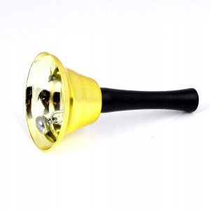 Dzwonek Świętego Mikołaja złoty