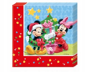 Serwetki papierowe Myszka Miki i Minnie 20x