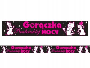 Taśma na wieczór Panieński rolka 6m.