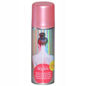 Perłowy spray do ciała różowy