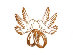 Serwetki papierowe obrączki