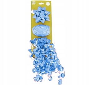 Zestaw do pakowania prezentów Kokarda Rozetka 3szt