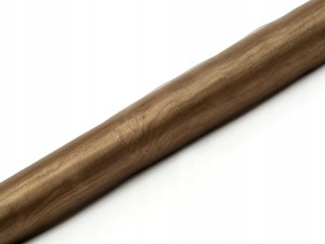 Organza gładka cappuccino