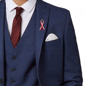 Kokardka narodowa biało-czerwona Kotylion Polska