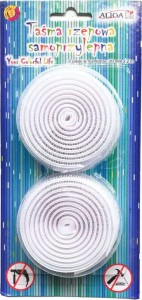 Taśma rzepowa samoprzylepna biała na rzep 2 m 2szt