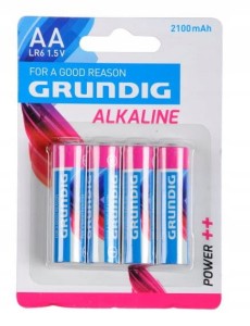 Baterie AA alkaliczne Grundig 2100 mAh 1,5V 4szt