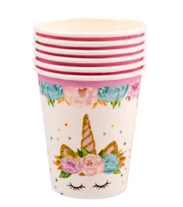 Kubeczki jednorożec 6 szt./op.
