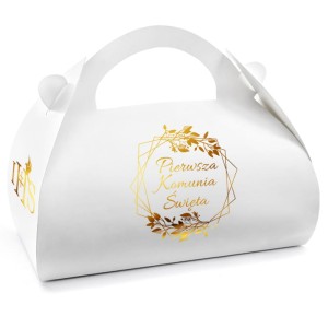 Pudełko komunijne Heksagon 1 szt.