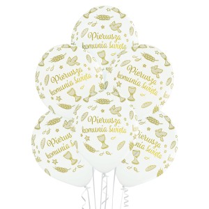 Balony Belbal D11, 30 cm I Komunia Św.