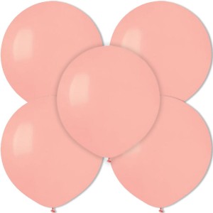 Balony G150 pastel 19 cali delikatnie różowe 5 szt.