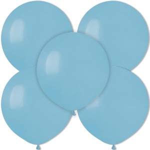 Balony G150 pastel 19 cali delikatnie niebieskie 5 szt.