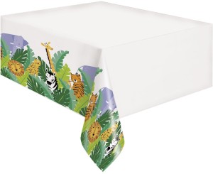 Obrus plastikowy Animal Safari, 137x313 cm