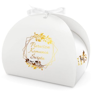 Pudełko komunijne Heksagon 1 szt.