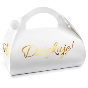 Pudełko komunijne "Dziękuję" 1 szt.
