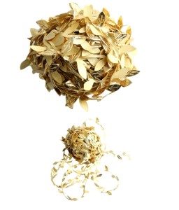 Wstażka ozdobna z listkami 18m