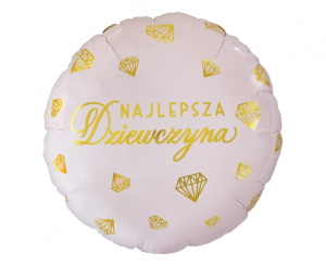 Balon foliowy Najlepsza Dziewczyna, 18"