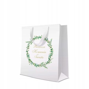 Torebka na prezent, komunijna, 1 szt