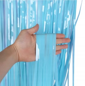 Kurtyna błękitna, 100x200cm, 1szt.