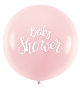 Balon jasno różowy Baby Shower 45 cm 1 szt.