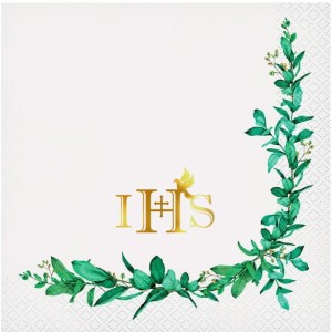Serwetki Celebrate (listki) IHS, 33x33 cm, 12 szt.